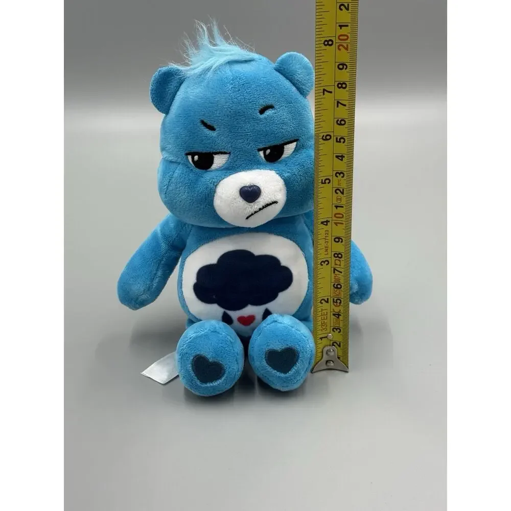 Care Bears Grumpy Bear Blue Plush Small 9” Stuffed Animal Basic Fun 2020